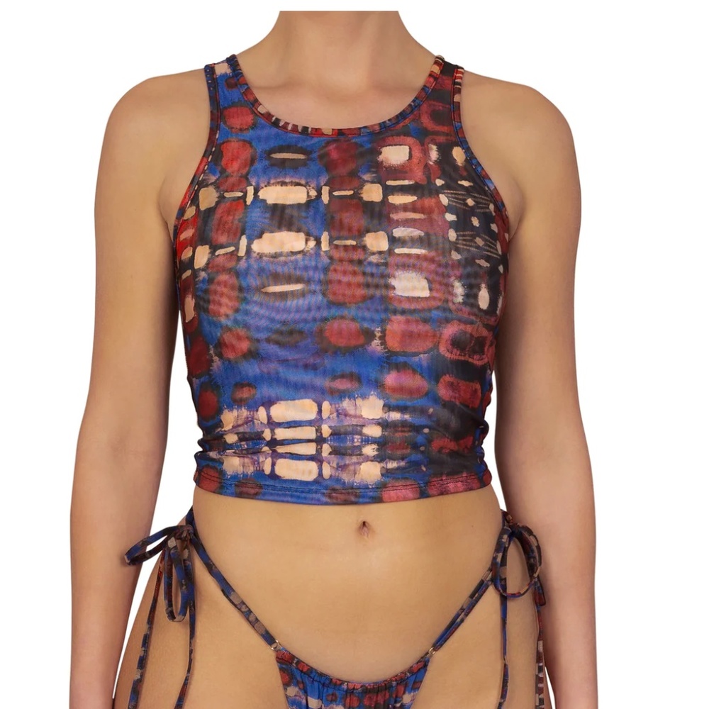 GONZA | VALENTINA HIGH NECK TANK TOP